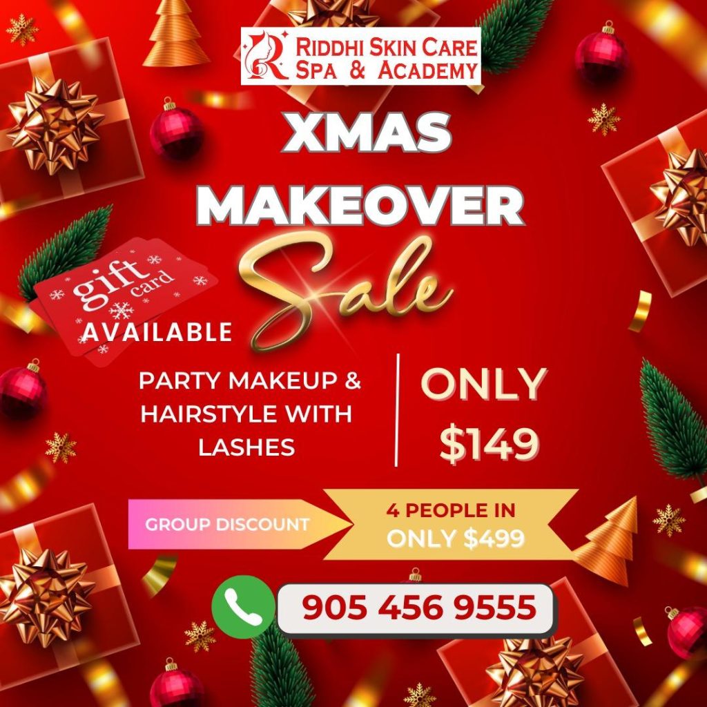 Christmas Special Spa Deal - Riddhi Skin Care Spa & Academy